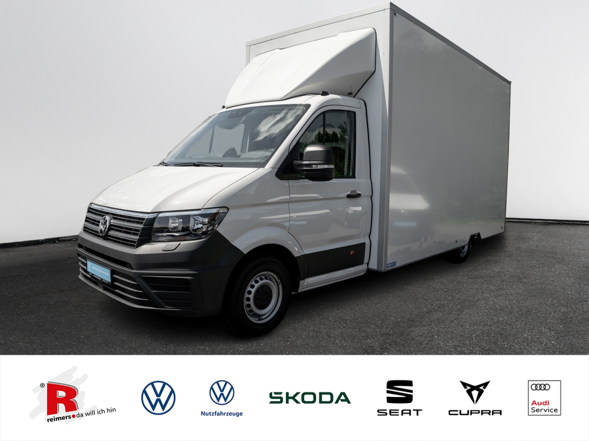 Volkswagen Crafter 35 Koffer DSG+DCO+Maße: L4.6xB2.2.xH2.7m