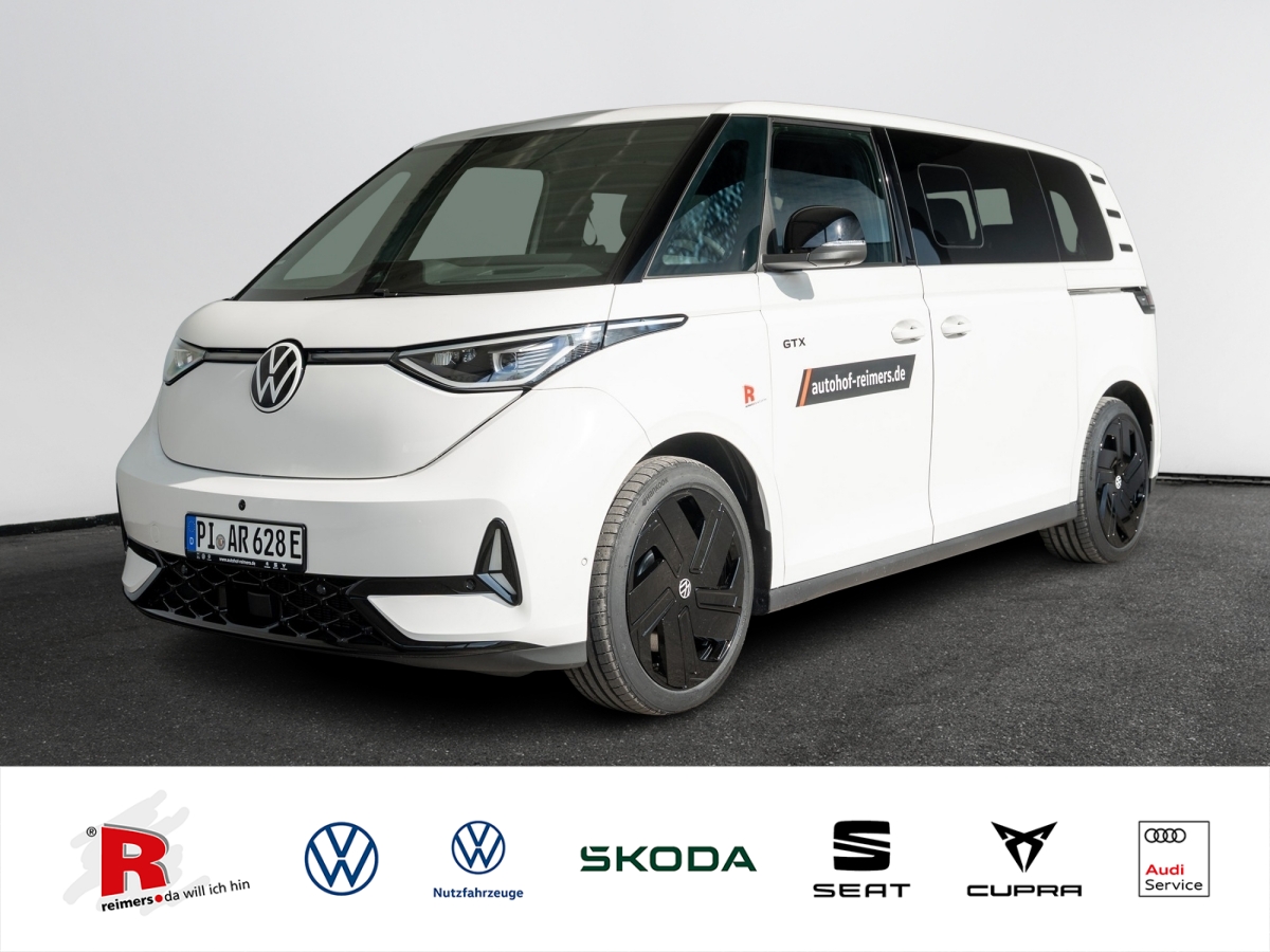 Volkswagen ID. Buzz GTX 4MOTION langer Radstand 86 kWh 1-Gang-Automatikgetriebe LR, GTX, Allrad, Anhängerkupplung, Klima, Navi