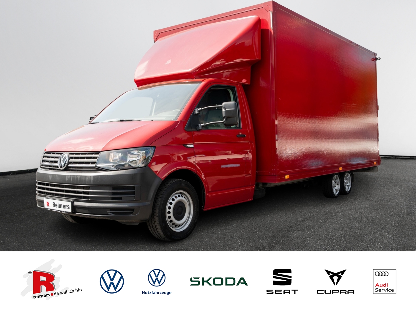Volkswagen T6 GFK Koffer 3.5t 4500x2200x2300mm