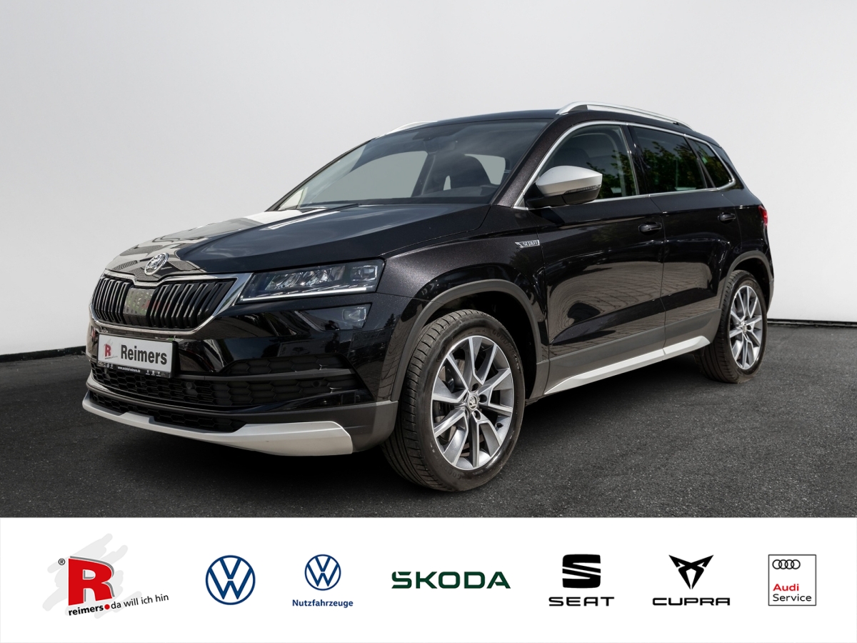 Škoda KAROQ SCOUT 2.0 TDI DSG 4X4 AHK Kam. Standh. ACC