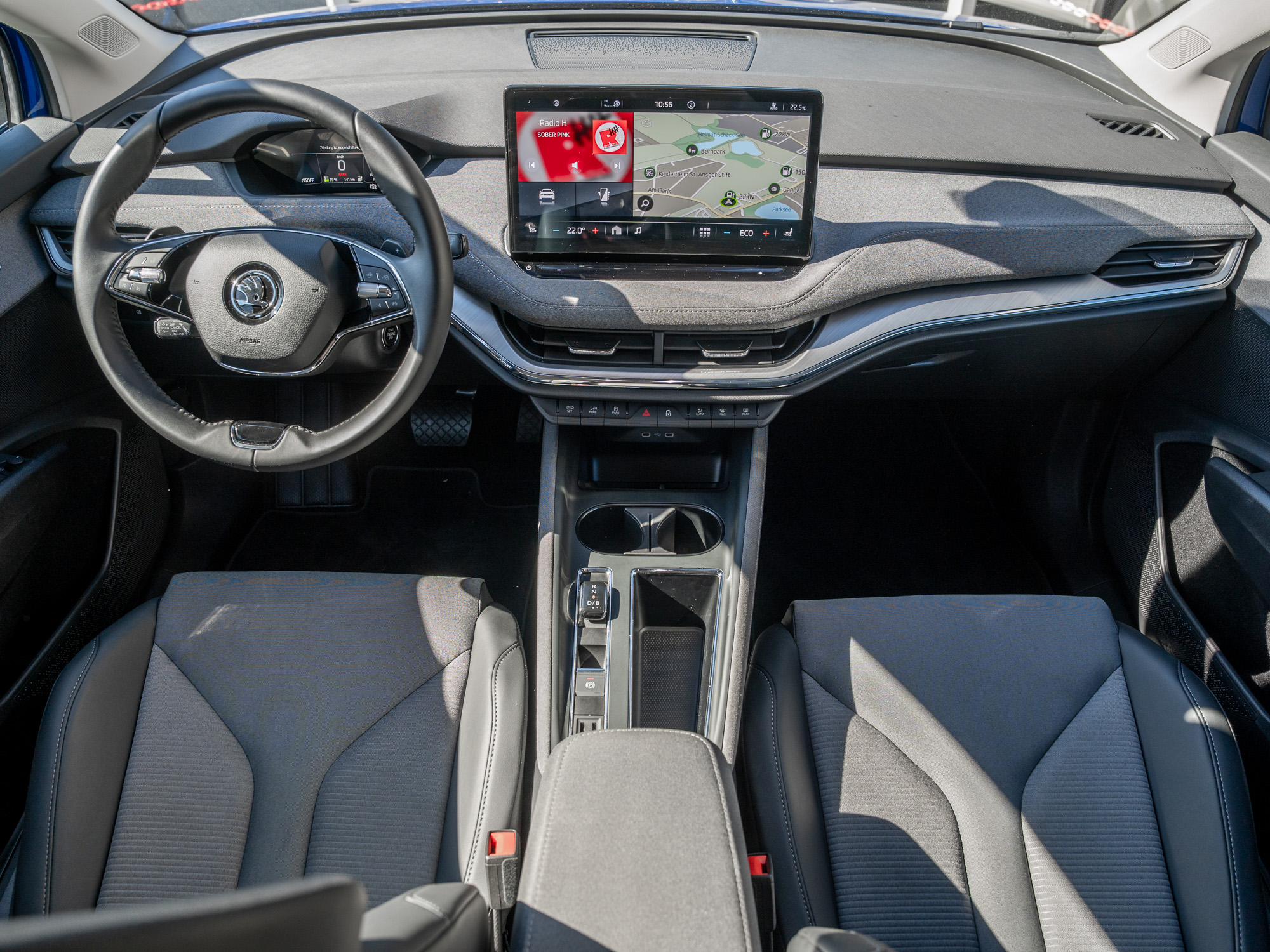 Skoda - ENYAQ iV 60 ACC SpurH LM LED KeyLess Leder_2